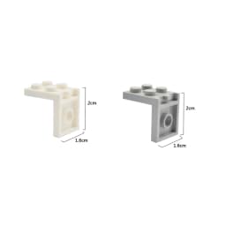 50PCS 2X2 Dots Figures Stand Base Plate Holder Wall Display DIY MOC Showcase Building Blocks 3956 Kids Toys Christmas gifts