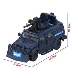 Military Army Soldiers  SWAT Police Armored Vehicle Building Blocks Bricks  DIY Toys Christmas Gift