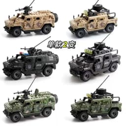 Military Army Soldiers  SWAT Police Armored Vehicle Building Blocks Bricks  DIY Toys Christmas Gift
