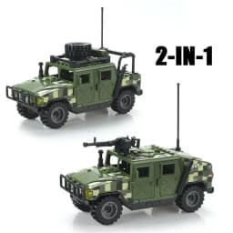 Military Army Soldiers  SWAT Police Armored Vehicle Building Blocks Bricks  DIY Toys Christmas Gift