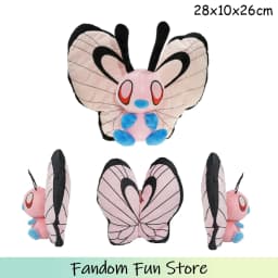 Pokemon Butterfree Plush Toys Butterfly Caterpie Scolipede Plushies Soft Stuffed Animal Cute Dolls Christmas Halloween Gifts