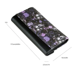 Christmas Gift High-Quality Printed Trifold Wallet Fashionable Personalized Multi-Function Card Holder Coin Purse