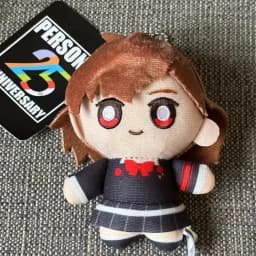 HOT 10CM Persona Plush Toy 25th Anniversary Joker Shiomi Kotone Yuuki Makoto Cosplay Anime Plushie Pendant Kids Christmas Gifts