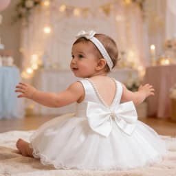 Baby Christmas Costume Christening Princess Dress For Baby Girls Wedding Kids Infant 1st Birthday Party Dress Newborn Clothes