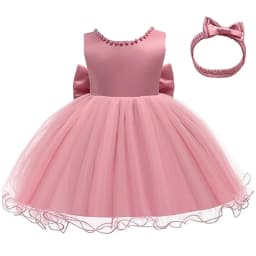 Baby Christmas Costume Christening Princess Dress For Baby Girls Wedding Kids Infant 1st Birthday Party Dress Newborn Clothes
