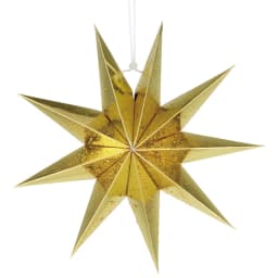 30cm Nine Tip Paper Stars Colorful Lanterns Hanging Stars Christmas Tree Ornament Home Party Wedding Bedroom Wall DIY Decoration