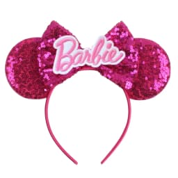 NEW Frozen Snowflake Mouse Ears Headband Girls Boys Sequin 5"Bow Hairband Christmas Festival Party Cosplay Hair Accessories