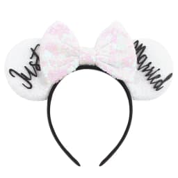 NEW Frozen Snowflake Mouse Ears Headband Girls Boys Sequin 5"Bow Hairband Christmas Festival Party Cosplay Hair Accessories