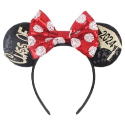 NEW Frozen Snowflake Mouse Ears Headband Girls Boys Sequin 5"Bow Hairband Christmas Festival Party Cosplay Hair Accessories