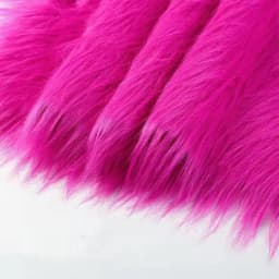 Shaggy Plush Faux Fur Fabric Precut Strips Fluffy Fuzzy Craft Fur For Doll Beard Hair Costume Bag Christmas Party Decoration
