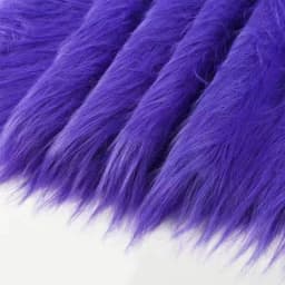 Shaggy Plush Faux Fur Fabric Precut Strips Fluffy Fuzzy Craft Fur For Doll Beard Hair Costume Bag Christmas Party Decoration