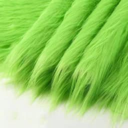 Shaggy Plush Faux Fur Fabric Precut Strips Fluffy Fuzzy Craft Fur For Doll Beard Hair Costume Bag Christmas Party Decoration