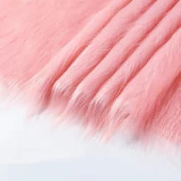 Shaggy Plush Faux Fur Fabric Precut Strips Fluffy Fuzzy Craft Fur For Doll Beard Hair Costume Bag Christmas Party Decoration