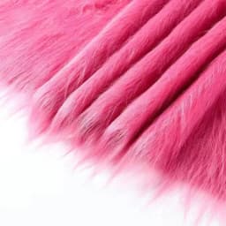 Shaggy Plush Faux Fur Fabric Precut Strips Fluffy Fuzzy Craft Fur For Doll Beard Hair Costume Bag Christmas Party Decoration
