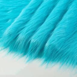Shaggy Plush Faux Fur Fabric Precut Strips Fluffy Fuzzy Craft Fur For Doll Beard Hair Costume Bag Christmas Party Decoration