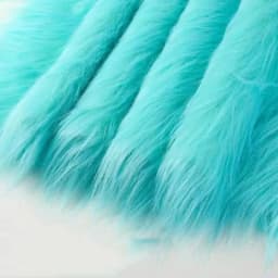 Shaggy Plush Faux Fur Fabric Precut Strips Fluffy Fuzzy Craft Fur For Doll Beard Hair Costume Bag Christmas Party Decoration