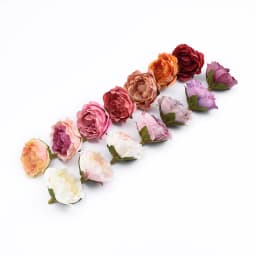 10/30 Pieces 4CM Roses Head Wedding Bridal Accessories Clearance Christmas Decorations for Home Scrapbooking Artificial Flowers