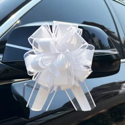 10Pcs Big Wedding Pull Bow Ribbons Flower Car Chairs Decoration Christmas Gift Wrap Packing Birthday Party Supplies Home Crafts