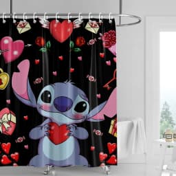 Home decoration shower curtains for bathroom waterproof curtain fabric Modern Nordic style Living Room Merry Christmas winter