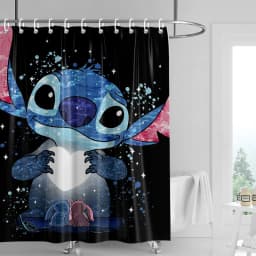Home decoration shower curtains for bathroom waterproof curtain fabric Modern Nordic style Living Room Merry Christmas winter