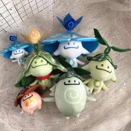 10cm Genshin Impact Sumeru Aranara Plush Cotton Doll Pillow Cosplay Cartoon Props Accessories Christmas Gift For Kids