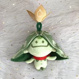 10cm Genshin Impact Sumeru Aranara Plush Cotton Doll Pillow Cosplay Cartoon Props Accessories Christmas Gift For Kids