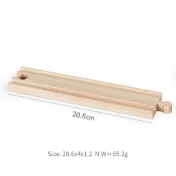 33style DIY Wooden Train Rail Tracks Accessories Wood Railway Track Parts Fit For All Wood Track Toy Christmas Birthday kid Gift