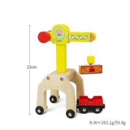 33style DIY Wooden Train Rail Tracks Accessories Wood Railway Track Parts Fit For All Wood Track Toy Christmas Birthday kid Gift
