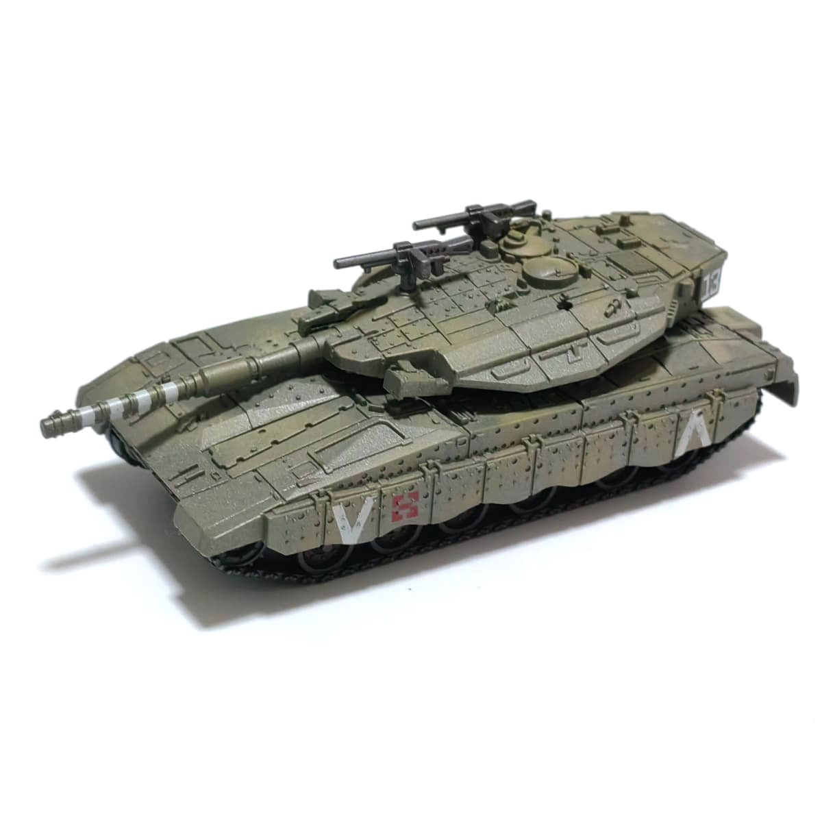 1/72 Scale MERKAVA  Main Battle Tank Plastic Model Kit – DIY Assembly, Military Gift for Christmas Creative Gifts & Presents
