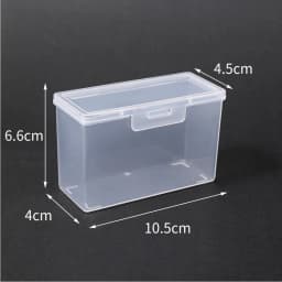 1/2pcs Playing Card Box, Clear Deck Case, Two Poker Images Can Be Placed (NO Cards) Christmas, Halloween, Thanksgiving Gift Part