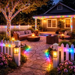 5V IP68 Wholesale Full Dream Color LED Strip String Fairy Lights WS2811 RGBIC Addressable Individually Decorate Christmas Tree