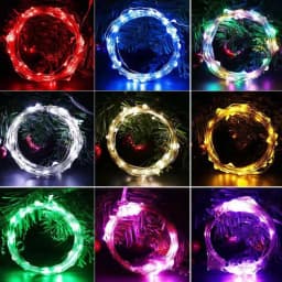 20m/10m 8 Function Remote Control LED Fairy Lights USB String Lights Christmas Garland New Year Wedding Party Garden Decoration