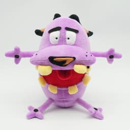TreasuringU Purple Dog Plush Toys Cartoon Animals Fluffy Dolls Kawaii Dog Stuffes Toy Plushie Eggplant Dog Toy Christmas Gifts