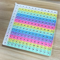 Multiplication Practice Math Games, 12x12 Times Table Learning Board Game, Mathematics Teaching Toys Gift for Birthday Christmas