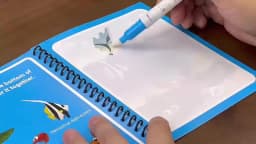 NEW Children Animal Cartoon Painting Book Magic Water Book with Water Pen for Kids Birthday Christmas New Year Gift for Kids