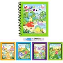 NEW Children Animal Cartoon Painting Book Magic Water Book with Water Pen for Kids Birthday Christmas New Year Gift for Kids