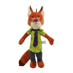 40-50Cm Zoo Character Nick Wilde Judy Hopps Cartoon Cute Toy Doll Model Birthday Christmas Gift for Friends