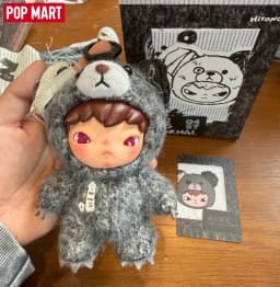 POP MART Genuine Hirono Road Journal Series Vinyl Face Blind Box Plush Doll Pendant Decoration Collection Christmas Gift Toys