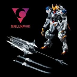 【IN STOCK】LUNAVOR MG 1/100 Wolf King Barbatos ASW-G-08 GK Assembly Model Kits Action Figure Plastic Robot Toys Christmas Gifts