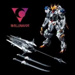 【IN STOCK】LUNAVOR MG 1/100 Wolf King Barbatos ASW-G-08 GK Assembly Model Kits Action Figure Plastic Robot Toys Christmas Gifts