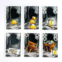 Board Game Cards Table Games English Version Card Games Dwarf Gold Mine Digging Miner Card Game Halloween and Christmas Games