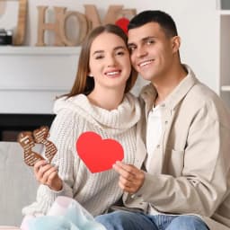 2D Flat, I Love You Gifts for Her Him Wife Husband Boyfriend Girlfriend Romantic Birthday Valentine'S Day Christmas Love Gift