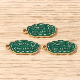 Tusember 10pcs Enamel Christmas Gingerbread House Charms for Christmas Necklaces Earrings Bracelets Pendant Craft