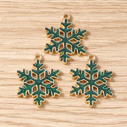 Tusember 10pcs Enamel Christmas Gingerbread House Charms for Christmas Necklaces Earrings Bracelets Pendant Craft