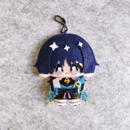New Genshin Impact Venti Cosplay 10CM Anime Plush Stuffed Body Backpack Ornaments Pendant Christmas Gifts