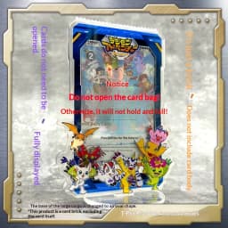 Digimon Digivice Acrylic Display Stand Color Screen Radio Wave Ancestor Super Dragon D-3 Children'S Gift Christmas Gift