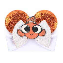 NEW Mouse Ears Baby Headbands For Girls Princess Cosplay Sequin 5"Bow Headwrap Baby Turban Christmas Party DIY Hair Accessory