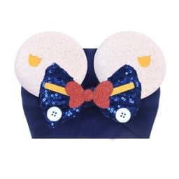 NEW Mouse Ears Baby Headbands For Girls Princess Cosplay Sequin 5"Bow Headwrap Baby Turban Christmas Party DIY Hair Accessory