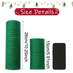Christmas Tree Decorations Ribbon Mesh Ribbon for Wreath Bow Garland 2025 Christmas Decor Home Decor Gifts Navidad New Year 2026