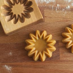 3D Wooden Cookie Cutter Moulds for DIY Baking, Engraved Embossed Biscuit Molds, for Gingerbread Fondant Christmas Baking Molds